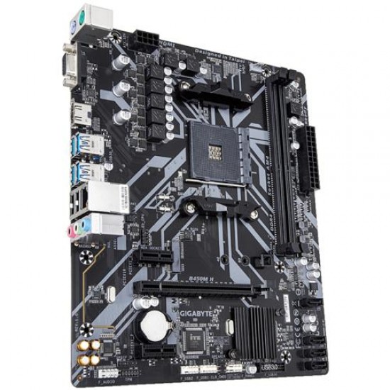 Gigabyte B450M-H S+V+GL DDR4 AM4 (mATX) Gigabyte B450M-H S+V+GL DDR4 AM4 (mATX)