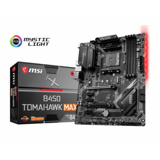 MSI B450 TOMAHAWK MAX DDR4 S+GL AM4 (ATX ) MSI B450 TOMAHAWK MAX DDR4 S+GL AM4 (ATX )