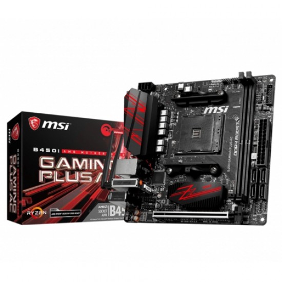 MSI B450I GAMING PLUS AC DDR4 S+VGA+GLAN AM4 MSI B450I GAMING PLUS AC DDR4 S+VGA+GLAN AM4