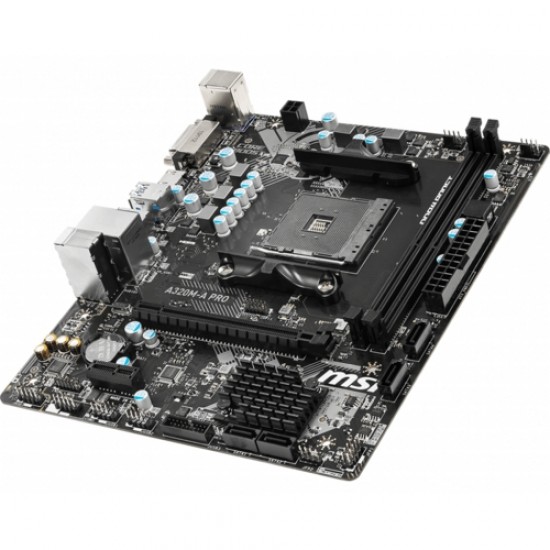 MSI A320M-A PRO DDR4 S+V+GL AM4 (mATX) MSI A320M-A PRO DDR4 S+V+GL AM4 (mATX)