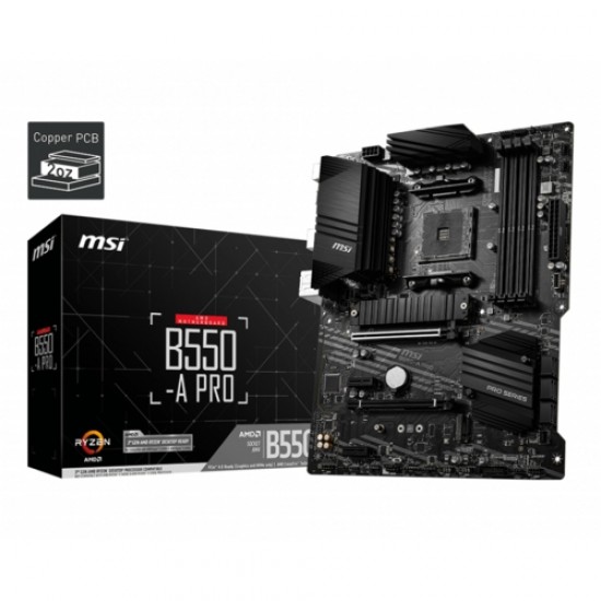 MSI B550-A PRO DDR4 S+V+GL AMD AM4 MSI B550-A PRO DDR4 S+V+GL AMD AM4