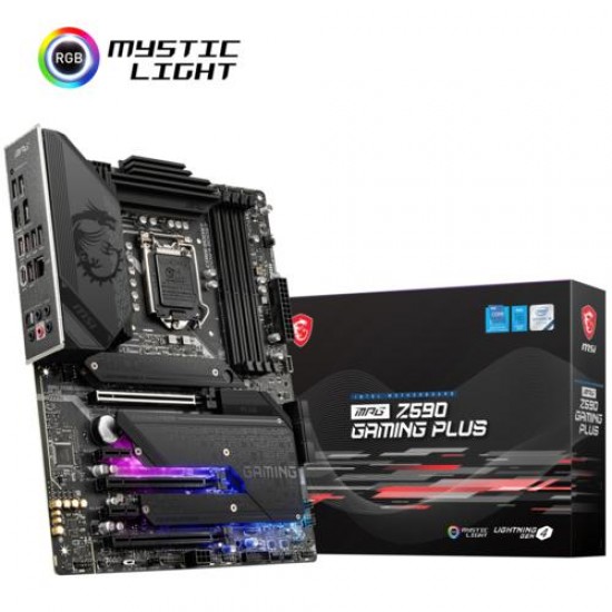 MSI MPG Z590 GAMING PLUS DDR4 S+V+GL 1200p MSI MPG Z590 GAMING PLUS DDR4 S+V+GL 1200p