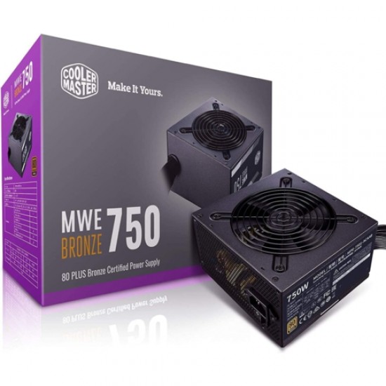 Cooler Master MWE 750W 80+ Bronze Güç Kaynağı Cooler Master MWE 750W 80+ Bronze Güç Kaynağı
