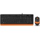 A4 Tech F1010 MM Klavye Mouse Set Turuncu USB A4 Tech F1010 MM Klavye Mouse Set Turuncu USB