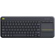 Logitech K400 Plus Kablosuz KlavyeSiyah 920-007149 Logitech K400 Plus Kablosuz KlavyeSiyah 920-007149