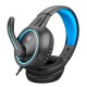 Snopy SN-GX1 ERGO Siyah/Mavi Gaming Mic. Kulaklık Snopy SN-GX1 ERGO Siyah/Mavi Gaming Mic. Kulaklık