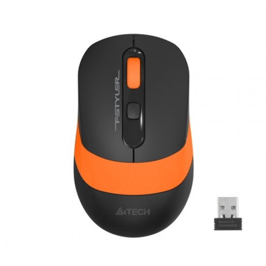 A4 Tech FG10 Kablosuz Mouse Turuncu - 2000DPI A4 Tech FG10 Kablosuz Mouse Turuncu - 2000DPI