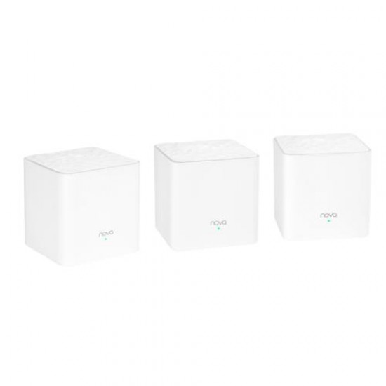 Tenda Nova MW3-3P AC1200 Mesh Router Üçlü Paket) Tenda Nova MW3-3P AC1200 Mesh Router Üçlü Paket)