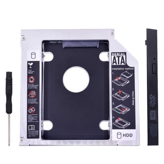QPORT Q-HDK12 2.5''SATA/SSD HDD Kızak (12.7mm) QPORT Q-HDK12 2.5''SATA/SSD HDD Kızak (12.7mm)