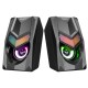 Snopy SN-X25 RGB Işıklı 3W*2 Siyah USB Speaker Snopy SN-X25 RGB Işıklı 3W*2 Siyah USB Speaker