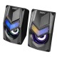 Snopy SN-X25 RGB Işıklı 3W*2 Siyah USB Speaker Snopy SN-X25 RGB Işıklı 3W*2 Siyah USB Speaker