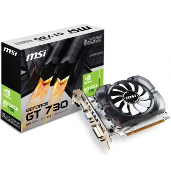 MSI GT730 N730-2GD3V2 2GB 128Bit DDR3 PCIE 3.0 16x MSI GT730 N730-2GD3V2 2GB 128Bit DDR3 PCIE 3.0 16x